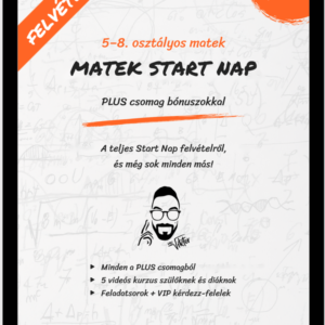 Matek Évkezdő Nap PLUS - bónuszokkal
